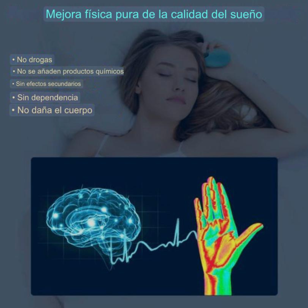 Dispositivo para dormir con microcorriente